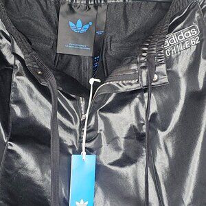 Adidas Originals Men Blue Version Chile 62 Tailored Tracksuit Bottoms Black M